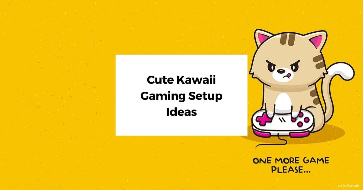 60 Cute Kawaii Gaming Setup Ideas